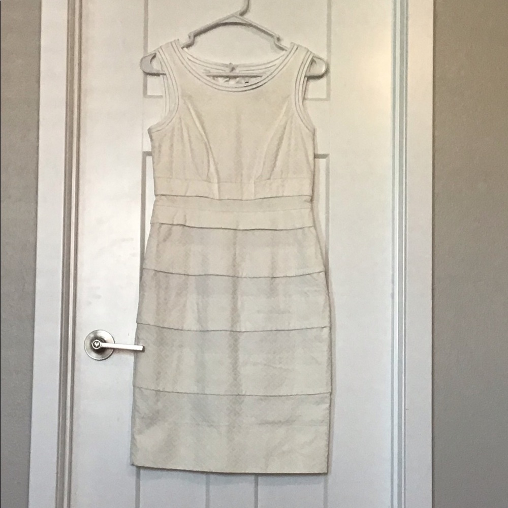 White House Black Market Tea Length Dress